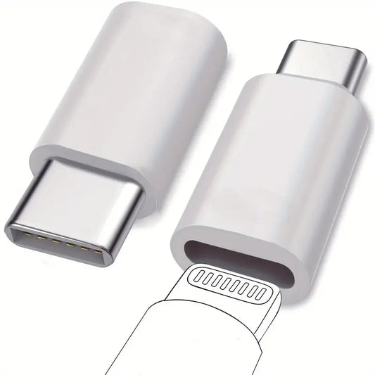 Blixt Hona till USB C Hane Adapter